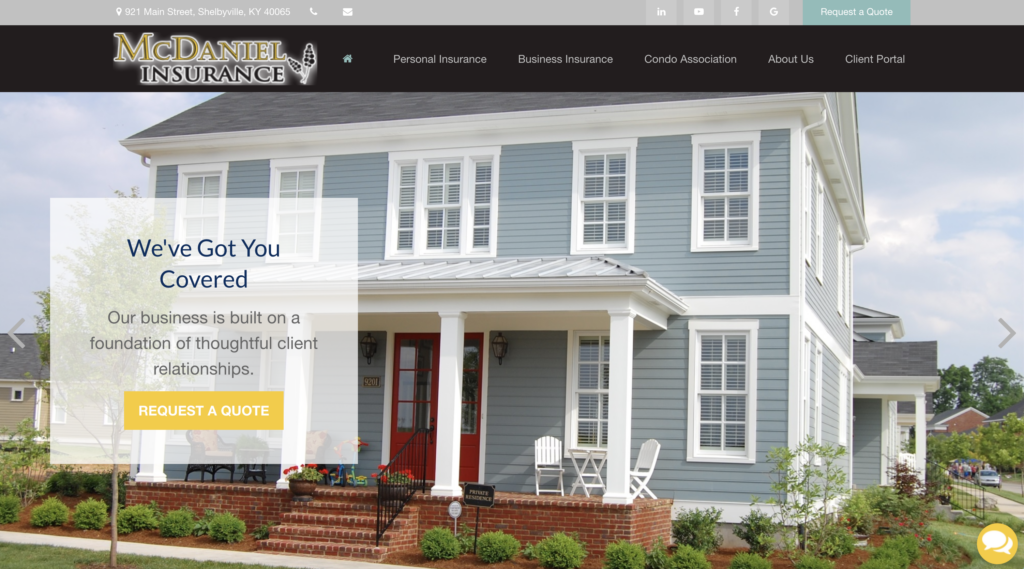 mcdaniel insurance live chat