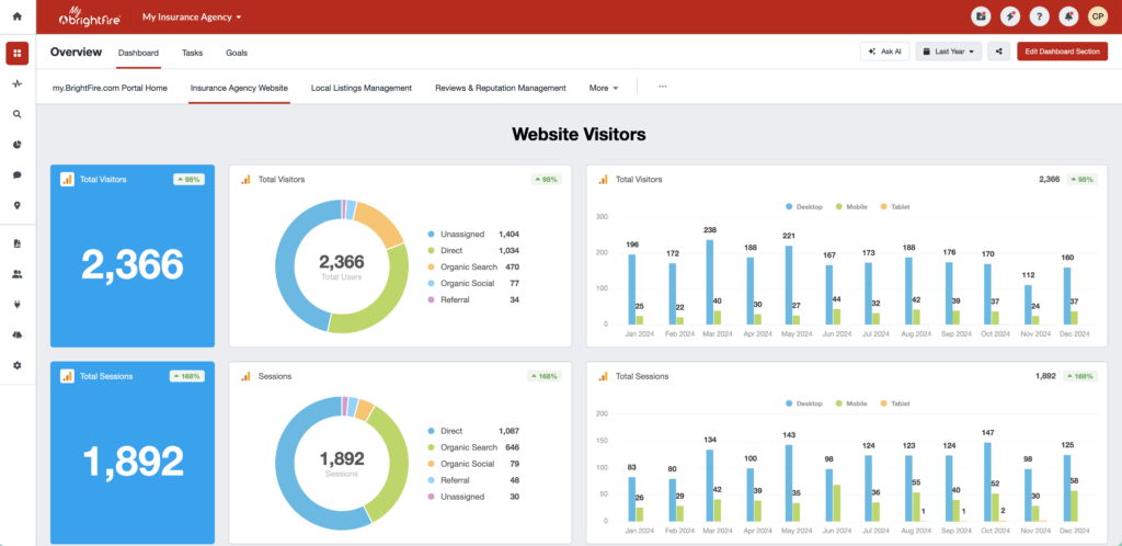 My BrightFire Customer Portal